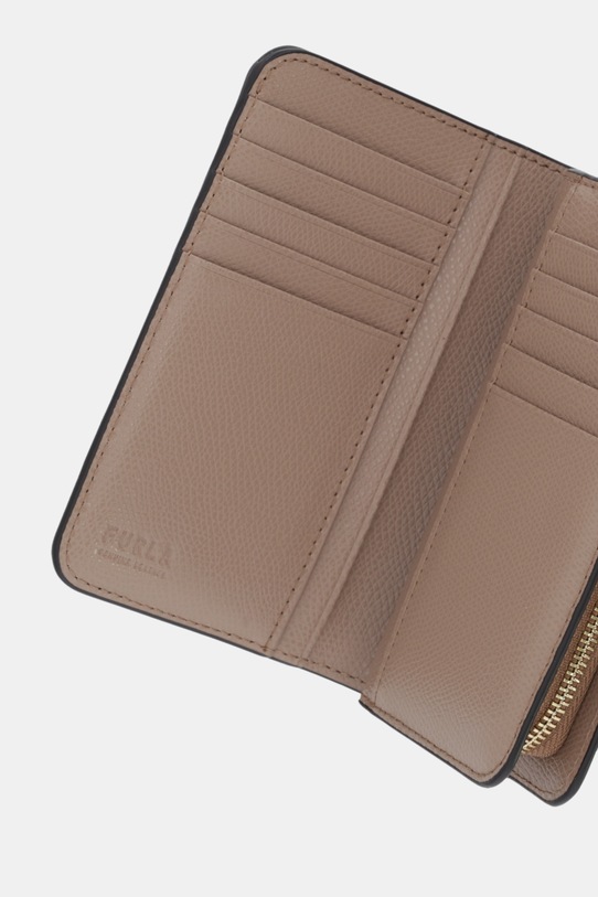 Akcesoria Furla portfel skórzany WP00314.ARE000.1257S beżowy
