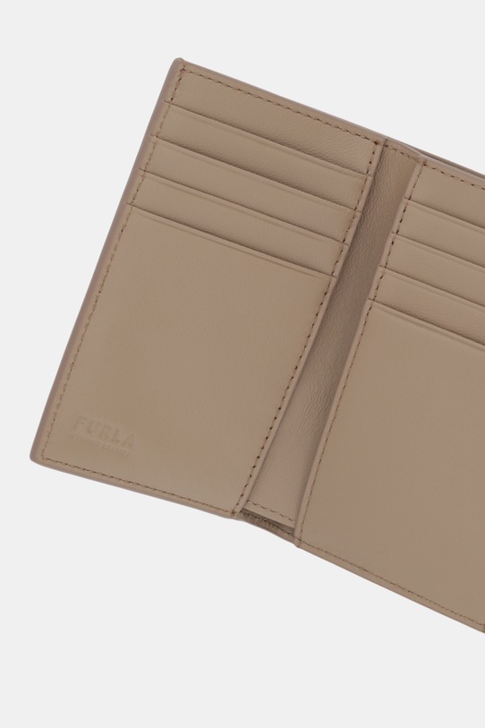 Akcesoria Furla portfel skórzany WP00225.ARE000.1257S beżowy