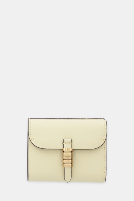 Kožni novčanik Pinko bez uzorka zlatna 106189.A0QO