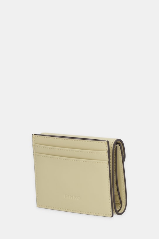 Pinko portfel skórzany 106189.A0QO żółty SS26