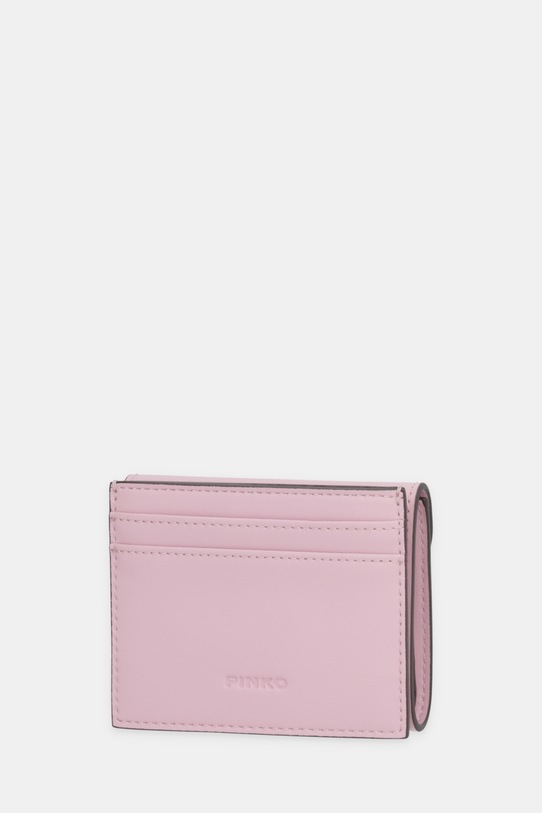 Pinko portfel skórzany 106189.A0QO różowy SS26