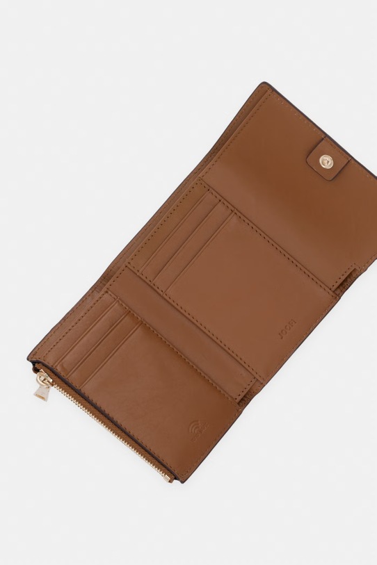 Akcesoria Joop! portfel skórzany Dattilo Alida 4140008439 brązowy