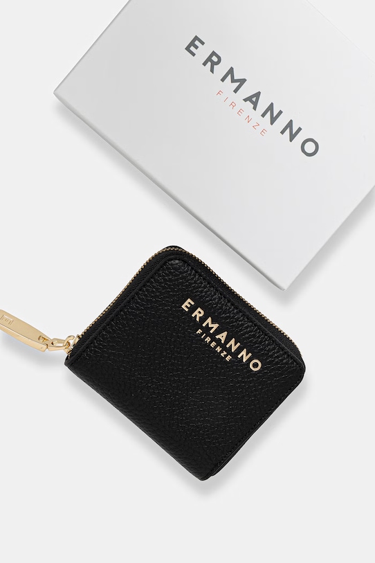 ERMANNO Firenze portofel femei negru 12600419