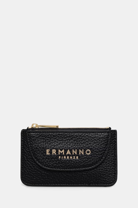 ERMANNO Firenze portfel damski czarny 12600420