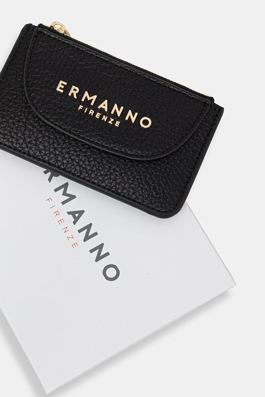 Akcesoria ERMANNO Firenze portfel damski 12600420 czarny