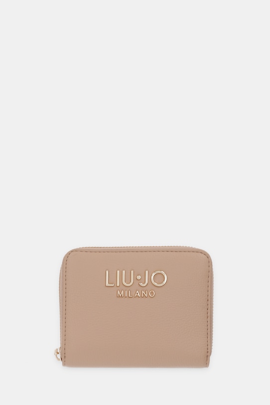 Liu Jo portfel imitacja skóry licowej beżowy AA6156.E1012