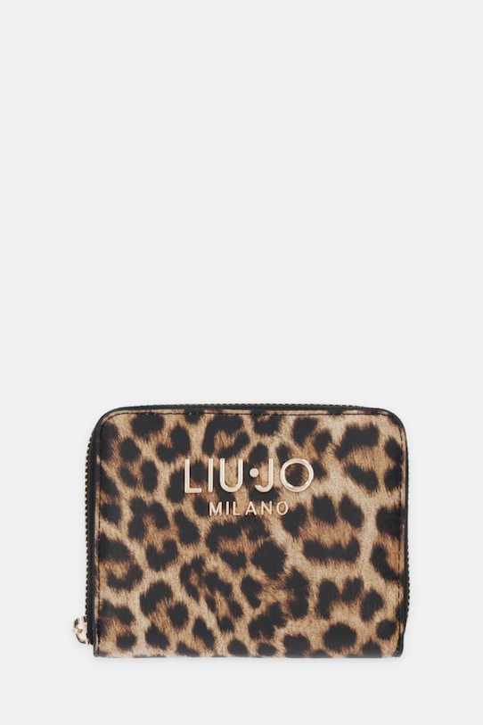 Liu Jo portfel imitacja skóry licowej brązowy AA6156.E1119