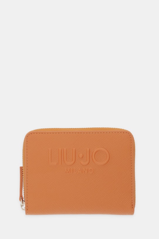 Liu Jo portfel imitacja skóry licowej pomarańczowy AA6156.ES029