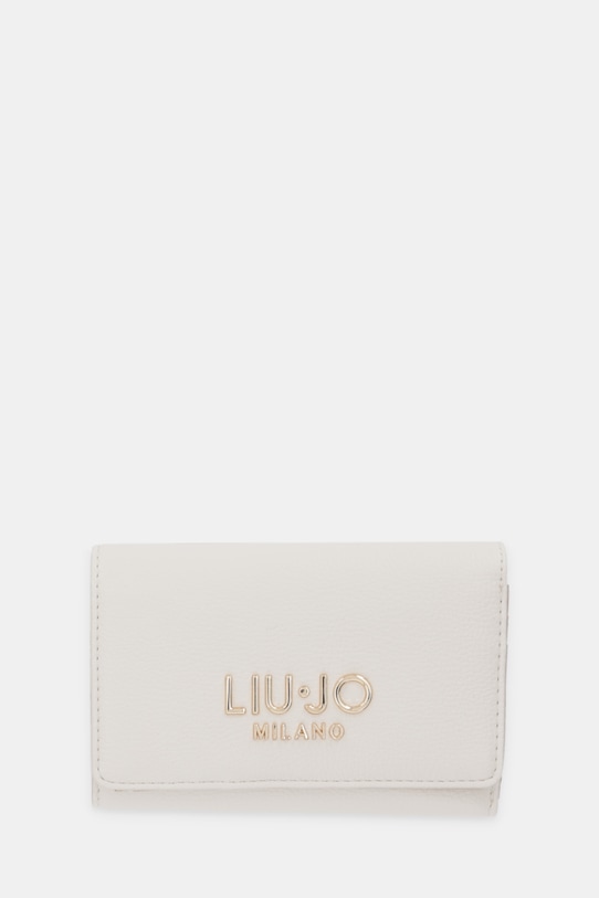 Liu Jo portfel imitacja skóry licowej beżowy AA6172.E1012
