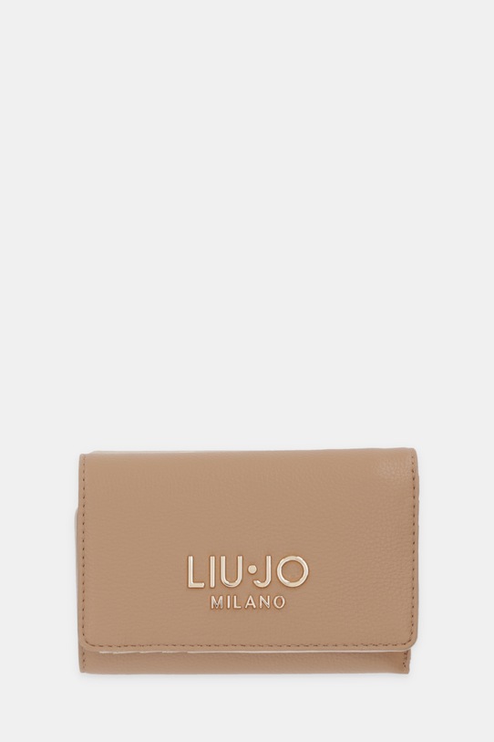 Liu Jo portfel imitacja skóry licowej brązowy AA6172.E1012