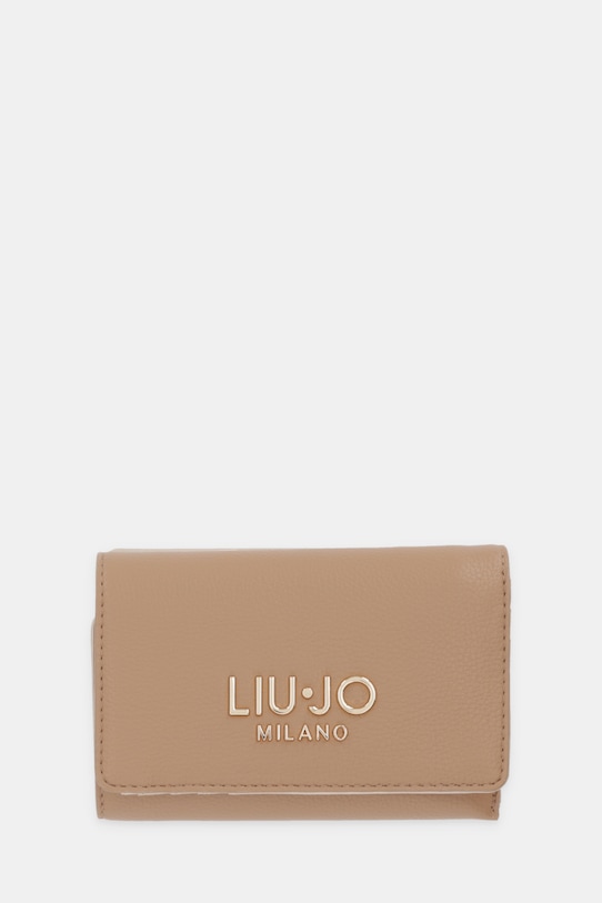 Liu Jo portfel imitacja skóry licowej brązowy AA6172.E1012