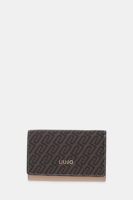 Liu Jo portfel imitacja skóry licowej brązowy AA6172.E1118