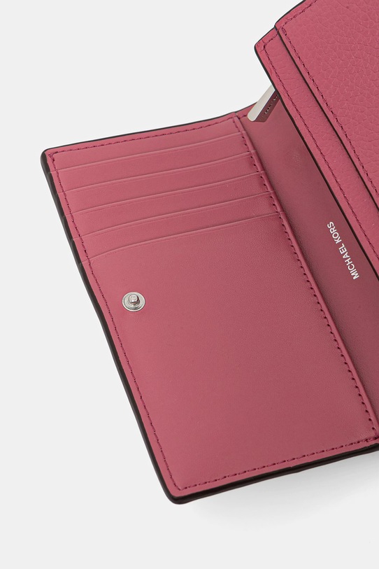 Akcesoria MICHAEL Michael Kors portfel skórzany 32R6SJ6D3L różowy