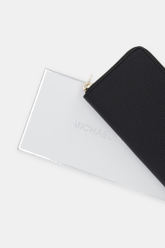 MICHAEL Michael Kors portfel skórzany 32F5GJ6T7T czarny