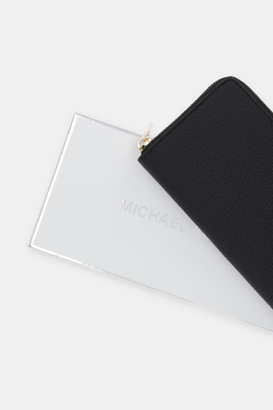 MICHAEL Michael Kors portfel skórzany 32F5GJ6T7T czarny