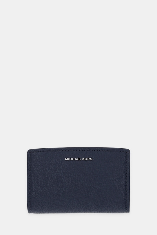 MICHAEL Michael Kors portfel skórzany skóra licowa granatowy 32S5SYTZ2L