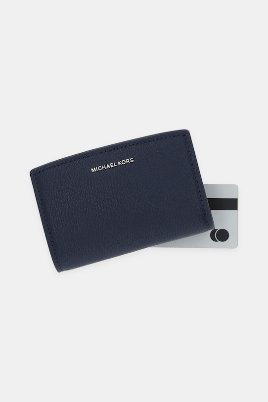 MICHAEL Michael Kors portfel skórzany granatowy 32S5SYTZ2L