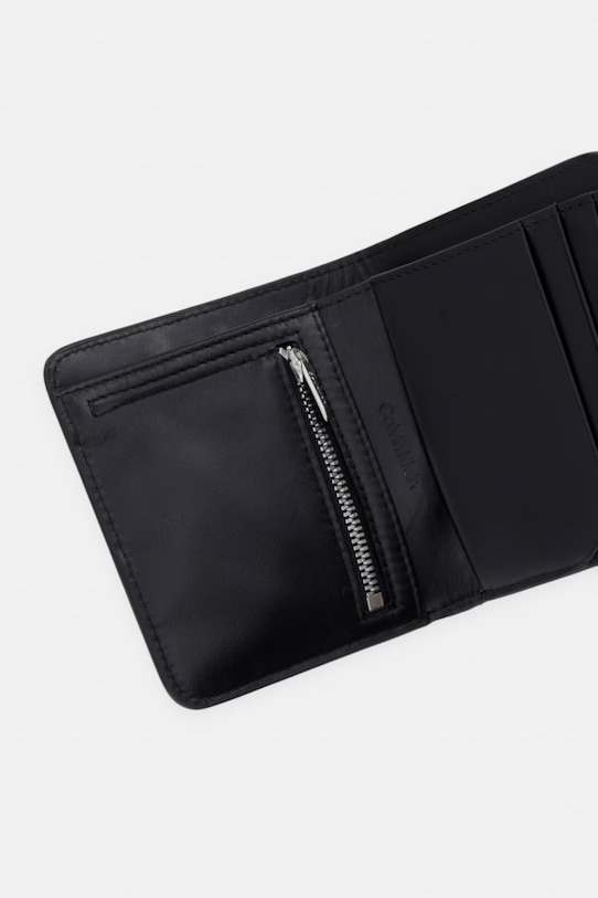 Dodaci Calvin Klein novčanik za žene kožni LV04F1109G crna