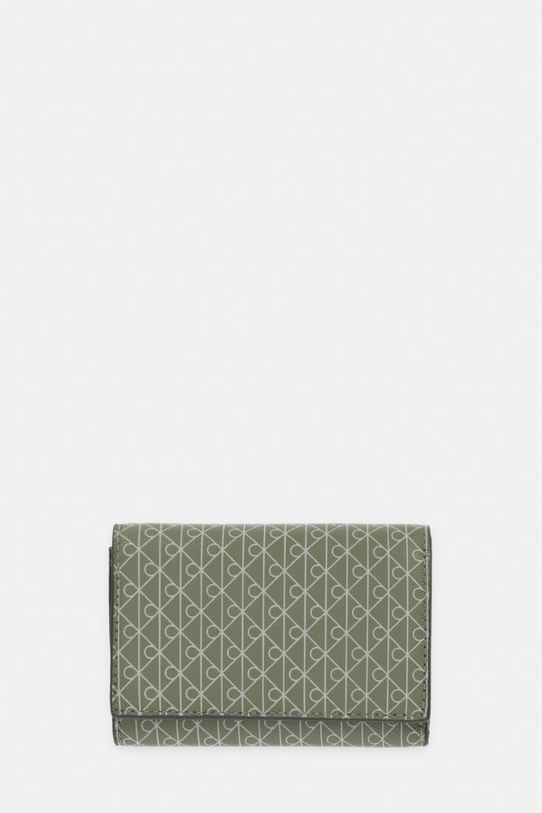 Calvin Klein портфейл RFID дамски зелен LV04F1118G