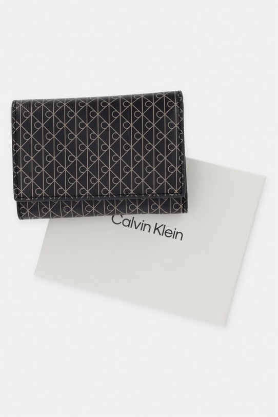 Calvin Klein portfel RFID damski LV04F1118G czarny