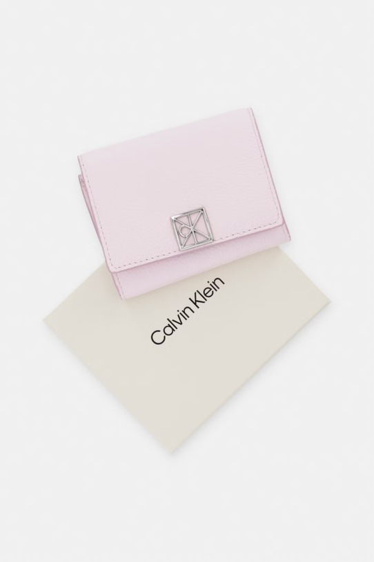 Calvin Klein RFID peňaženka dámska kožená LV04F1128G ružová