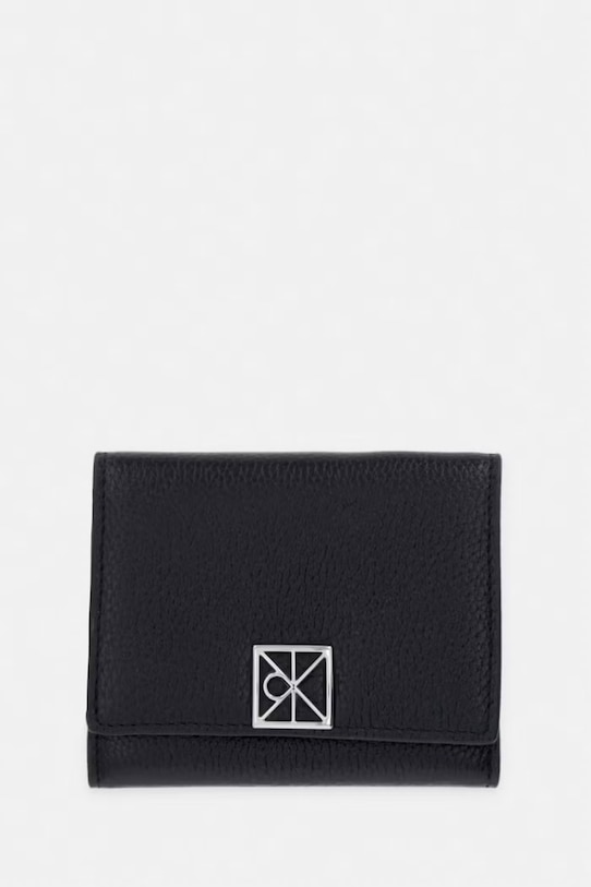 Calvin Klein RFID peňaženka dámska kožená čierna LV04F1128G