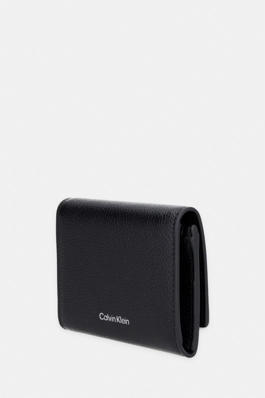 Calvin Klein RFID peněženka dámská kožená LV04F1128G černá SS26