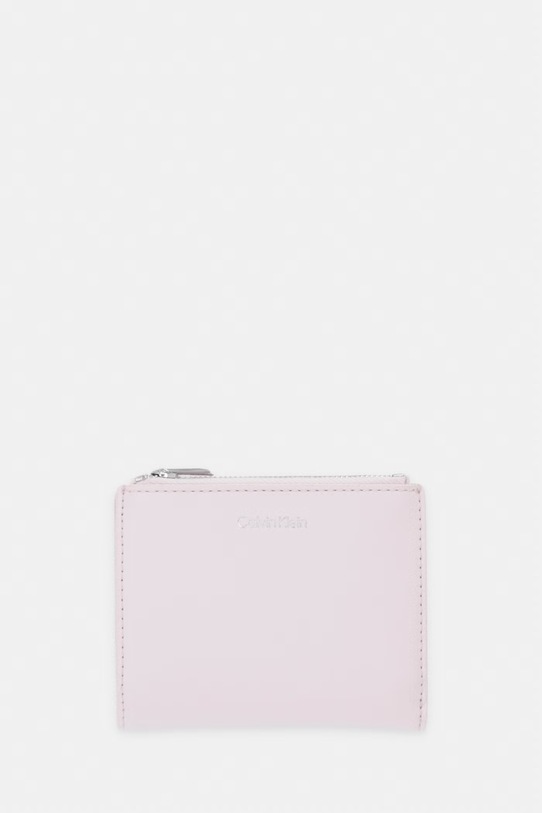 Calvin Klein novčanik za žene od imitacije kože roza LV04F1135G