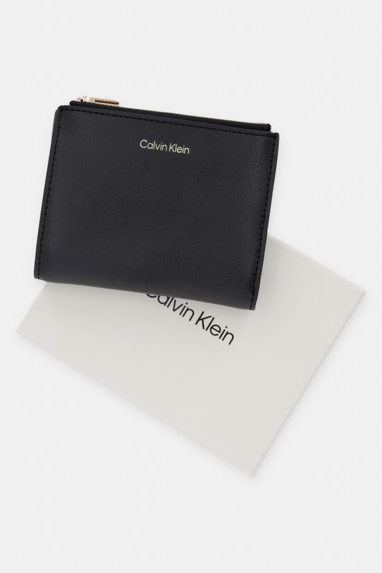 Calvin Klein Peněženka dámská z imitace kůže LV04F1135G černá
