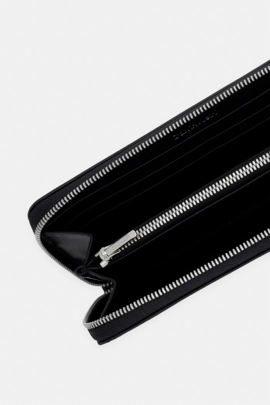 Αξεσουάρ Calvin Klein Πορτοφόλι RFID γυναικείο δερμάτινο LV04F1151G μαύρο