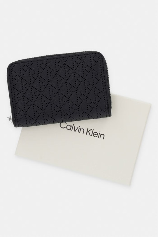 Dámska RFID peňaženka Calvin Klein kožená LV04F1152G čierna