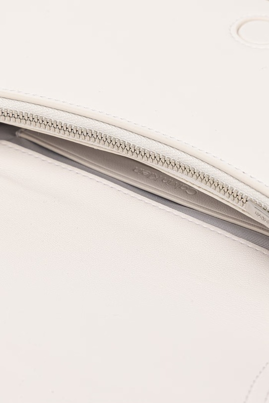 Calvin Klein crossbody kabelka dámska z imitácie kože LV04F1153G biela