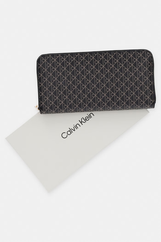 Calvin Klein portfel RFID damski LV04F1155G czarny