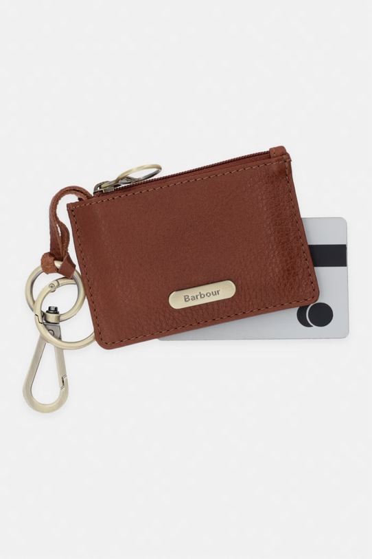 Akcesoria Barbour portfel damski LAC0363 brązowy