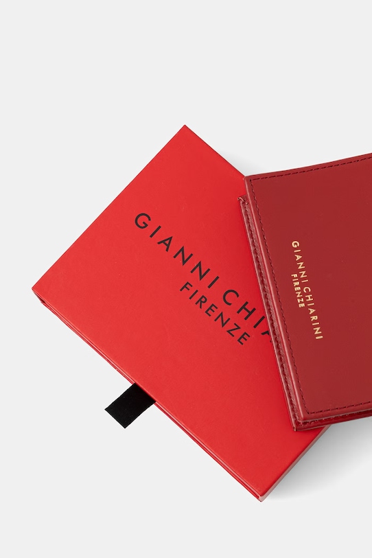 Кожаный чехол на карты Gianni Chiarini бордо PF.5039.NA