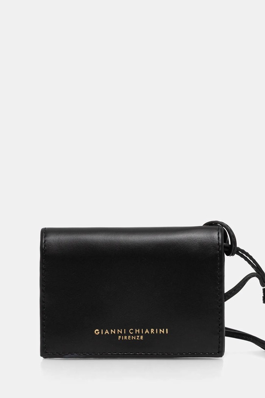 Gianni Chiarini etui na karty skórzane etui na karty czarny PF.5039.NA