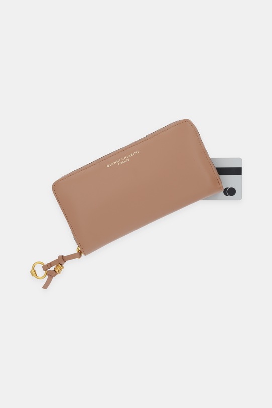 Кожаный кошелек Gianni Chiarini коричневый PF.5042.NA