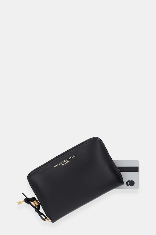 Кожаный кошелек Gianni Chiarini чёрный PF.5043.NA