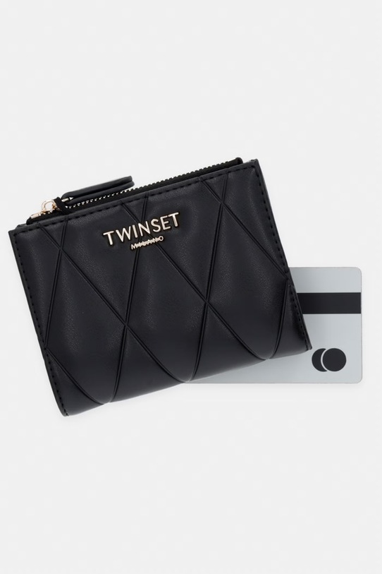 Twinset portfel damski czarny 261TB7286