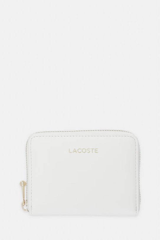 Lacoste portfel imitacja skóry licowej biały NF5178AU