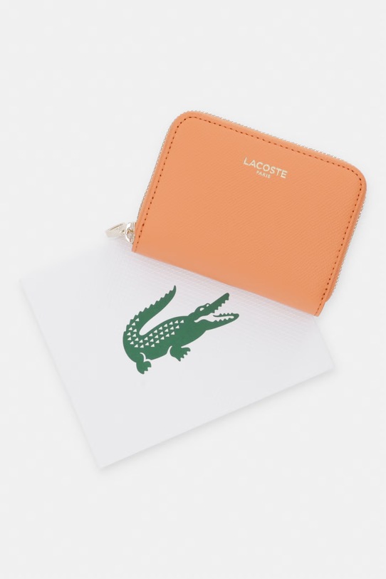 Lacoste portofel pentru femei, din piele NF5225PH portocaliu