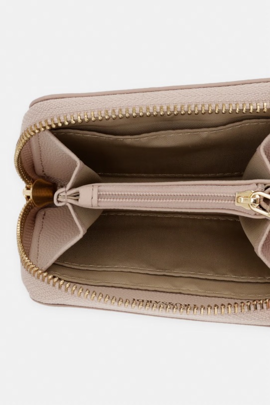 Akcesoria Trussardi portfel skórzany I041E000128N beżowy