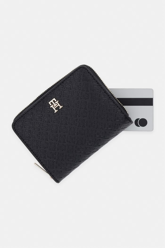 Tommy Hilfiger portfel damski czarny AW0AW18474