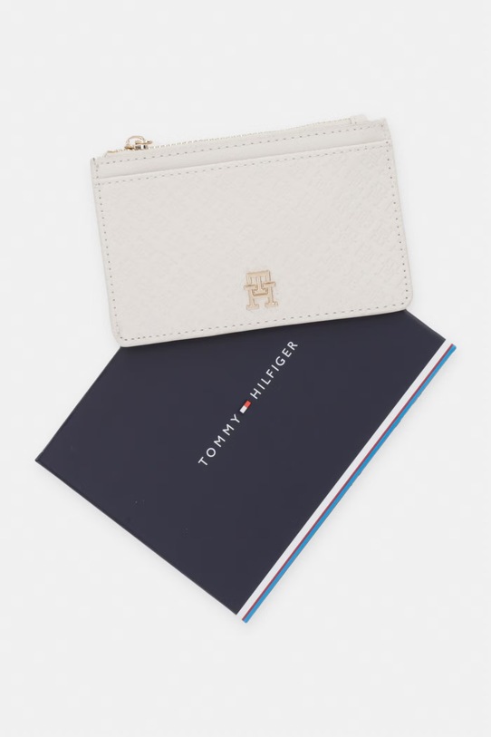 Tommy Hilfiger puzdro na karty dámske béžová AW0AW18477