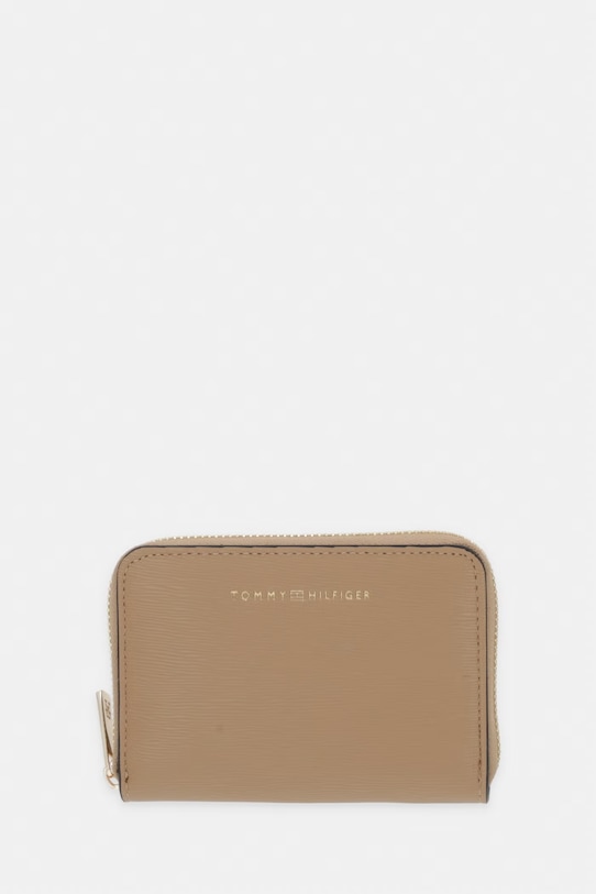 Tommy Hilfiger portfel damski beżowy AW0AW18487