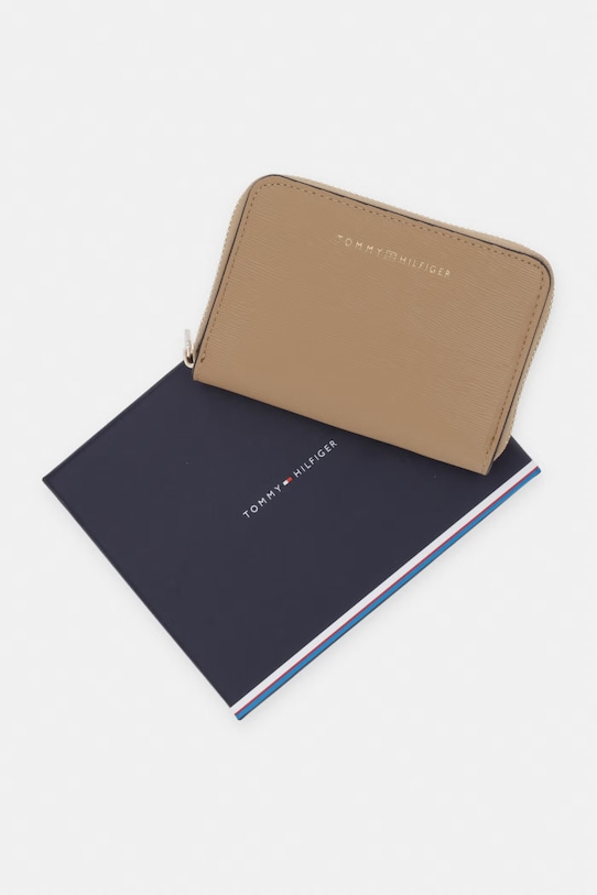 Tommy Hilfiger portfel damski AW0AW18487 beżowy