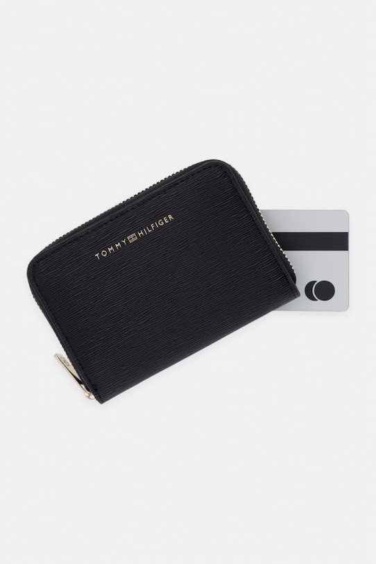 Tommy Hilfiger portfel damski czarny AW0AW18487
