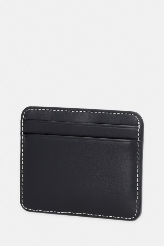 Tommy Hilfiger puzdro na karty dámske kožené AW0AW18491 čierna SS26