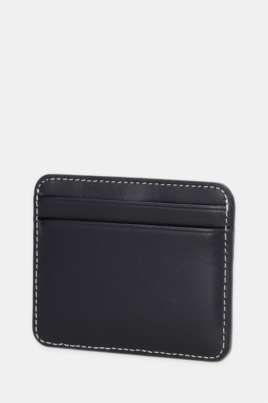 Tommy Hilfiger θήκη για κάρτες γυναικεία δερμάτινη AW0AW18491 μαύρο SS26