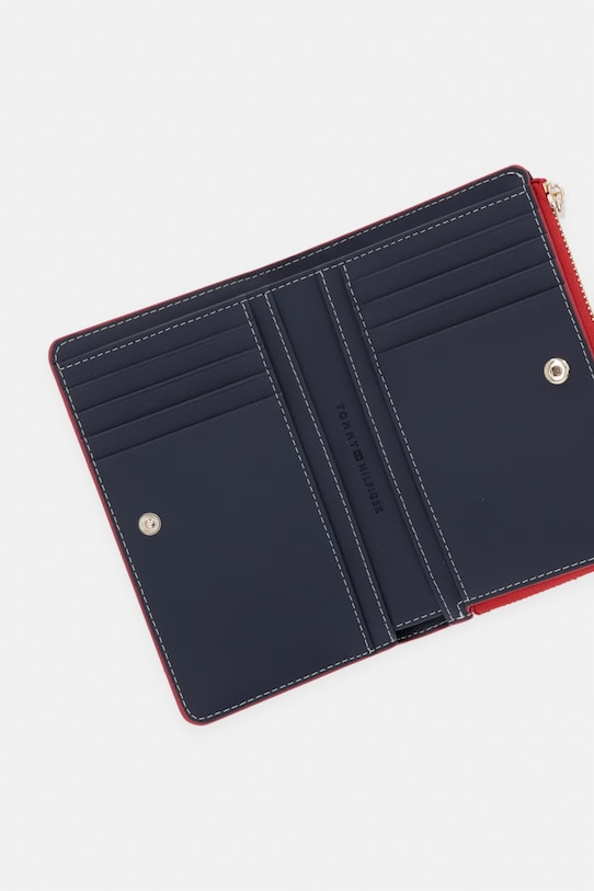 Akcesoria Tommy Hilfiger portfel damski AW0AW18594 czerwony